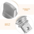 thumbnail image 3 of TABLZONE Easy Install Stainless Steel Privacy Door Knob for Interior Doors with Anti Theft Protection, 3 of 8