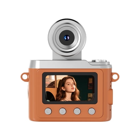 1080P Mini Retro Digital Camera Expandable Memory Card USB For Direct PC TV Connection For Travel Photography