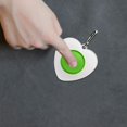 thumbnail image 2 of 2021 New Fidget Dimple Toy Keychain Pendent, Silicone Bubbles Flipping Board Toy, Stress Relief Simple Sensory Dimple Toy for Concentration Training, Hand Exercise Educational Toy for Kid Adult (#12), 2 of 5