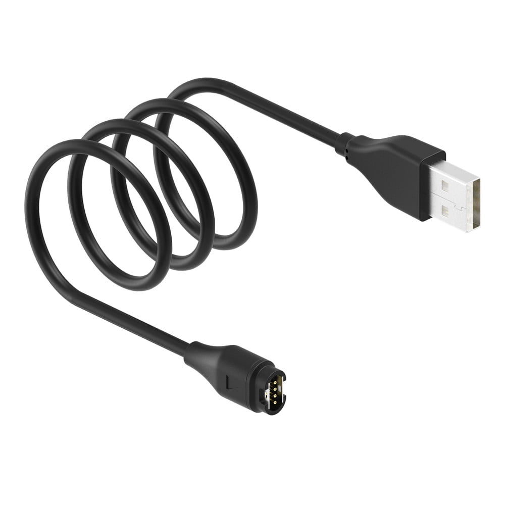 Xzngl Garmin Watch Charger Charger Usb Charging Data Cradle Dock Cable Charger For Garmin Fenix 5 5s 5x Plus Watch Black