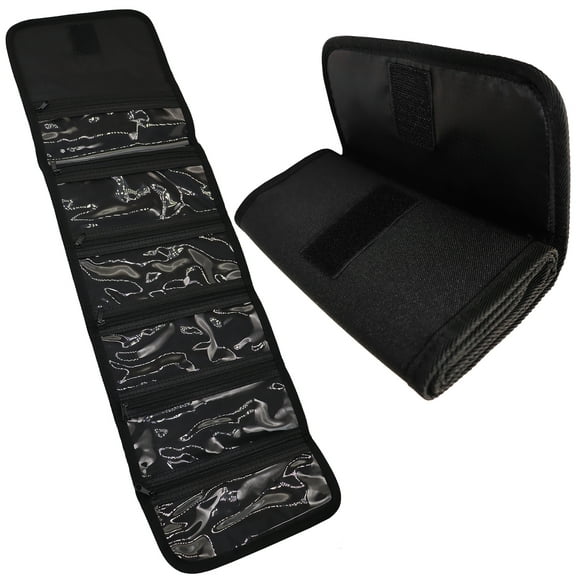 Money Wallet, Money Organizer for Cash with 6 Zippered Pocket Multipack Money Pouch, Cash Bill Organizer, Envelope Wallet Money Bag Small Travel Money Holder for Budgeting, Receipt, Coupons and Tips