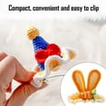 thumbnail image 3 of Hukapapa Linda pinza para el cabello para perros Pinza para el cabello para gatos y mascotas Clipstyle6 estereoscópico de punto, 3 of 5
