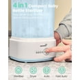 thumbnail image 2 of Esterilizador y secador de botellas GROWNSY Compact Electric Steam, 2 of 7