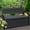 Black(wicker-style), variant on Nihsuao 82 Gallon Storage Patio Bench, Deck Box with Storage Organization, Waterproof Resin, Durable Outdoor Seating, Perfect to Store Garden Tools and Pool Toys, Black(Wicker-style)