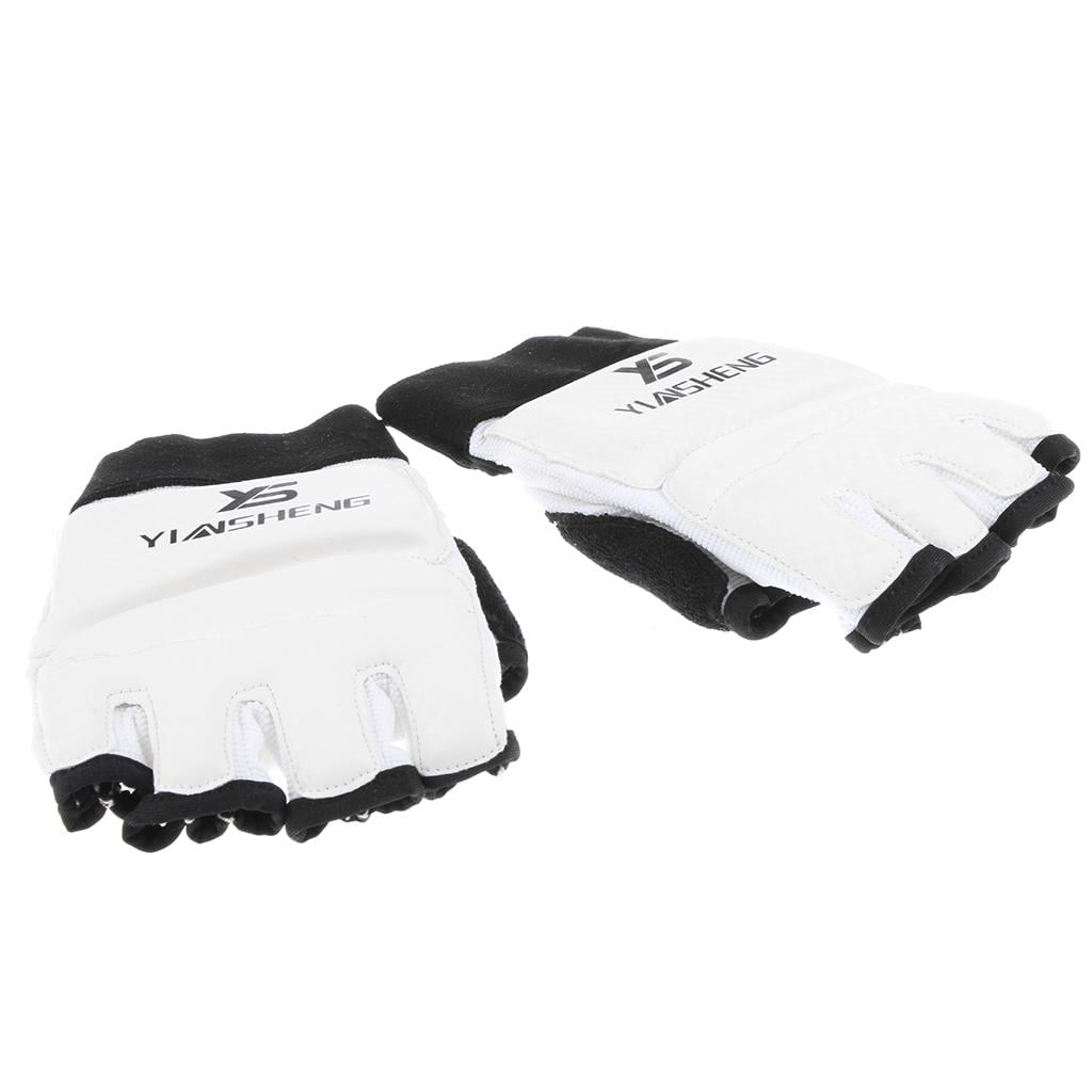 TaeKwonDo Foot Guard Half Gloves Protector TKD Martial Arts Sparring Instep Gear 