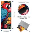 thumbnail image 4 of Parrot 72.8"x26.8" Gym Towel with Features and Storage Bag – Yoga, Pilates, Fitness, and More, 4 of 6