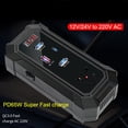 thumbnail image 4 of Car 200W Converter Power Inverter Dc 12V/24V To Ac 220V 4Usb+Pd Invertor Adapter Mingyqi, 4 of 9