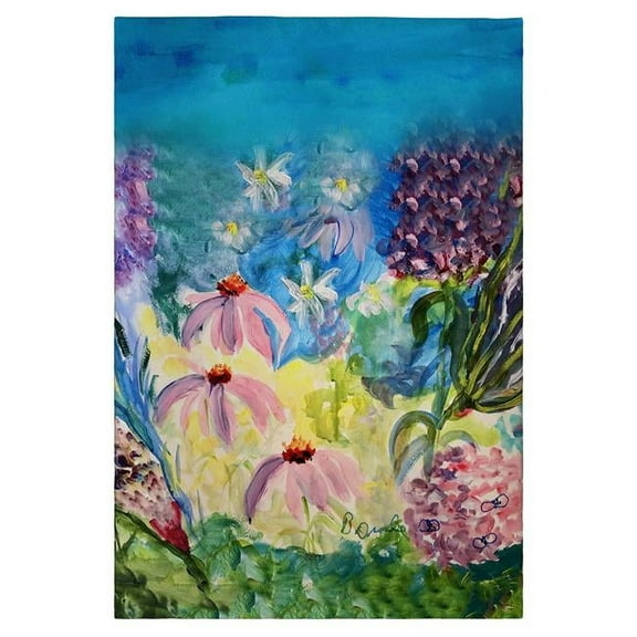 Pink Garden Guest Towel