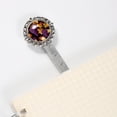 thumbnail image 3 of Thanksgiving grapes Vintage Silver Lace-Edged Bookmark: a Gift for Readers and Book Lovers - Book Markers, Book Accessories, Book Mark, 3 of 5