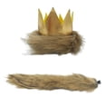 thumbnail image 2 of Crown Hat Tail Kids hat Sombrero con cola de Sombrero de Diadema Sombrero cumpleaños para 1st Birthday Party, 2 of 8
