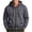 Dark Gray, variant on Zip Up Jacket Men Solid Color Baggy Drawstring Hoodies for Men Work Fall Jackets with Pockets XXXL, Gifts for Men
