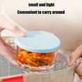 thumbnail image 4 of PONPRNGY 4 Pack Small Glass Bowls with Lids, Clear Glass Pinch Bowls, Condiment Containers, for Dips, spices, jams, Meal Prep Bowls, 4 of 6