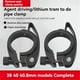 thumbnail image 2 of Folding Bicycle Seat Pipe Clamp Quick Release Lever for Seat for Driver'S Seat Pipe Clamp Inner Diameter 38mm, 2 of 5