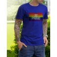 thumbnail image 7 of Tstars Be Proud LGBTQ Pride Parade Men's T-Shirt - Rainbow Flag Tee Supporting Gay and Lesbian Rights - Unique Gift for Husband - High Quality, Comfortable Cotton Shirt, 7 of 7