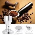 thumbnail image 3 of 51mm Stainless Steel Coffee Tamper Tool for Espresso Grounds, Handheld Pressed Powder Accessory, 3 of 6
