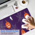 thumbnail image 4 of Long Mouse Pads for Desk,Halloween Pumpkins Spiders and Webs Desk Mats on Top Of Desks, Desk Mouse Pad Extra Large with 3mm Non-Slip Base and Stitched Edge for Gaming,Office,Work,Home 31.5x11.8in, 4 of 5