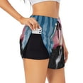 thumbnail image 2 of Haiem Dog in Hairdresser Women's 2 in 1 Running Shorts - Lightweight Athletic Workout Gym Yoga Breathable Sports Shorts Liner with Phone Pockets-X-Large, 2 of 9