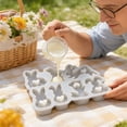 thumbnail image 4 of Easter Bunny Silicone for DIY Candle Making Craft Home Rabbit Plaster Wax Fondant Clay Baking Kitchen Classroom Wedding Party, 4 of 9