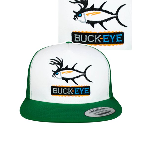 "Buck-Eye Pill" Unisex Snapback Trucker Hat