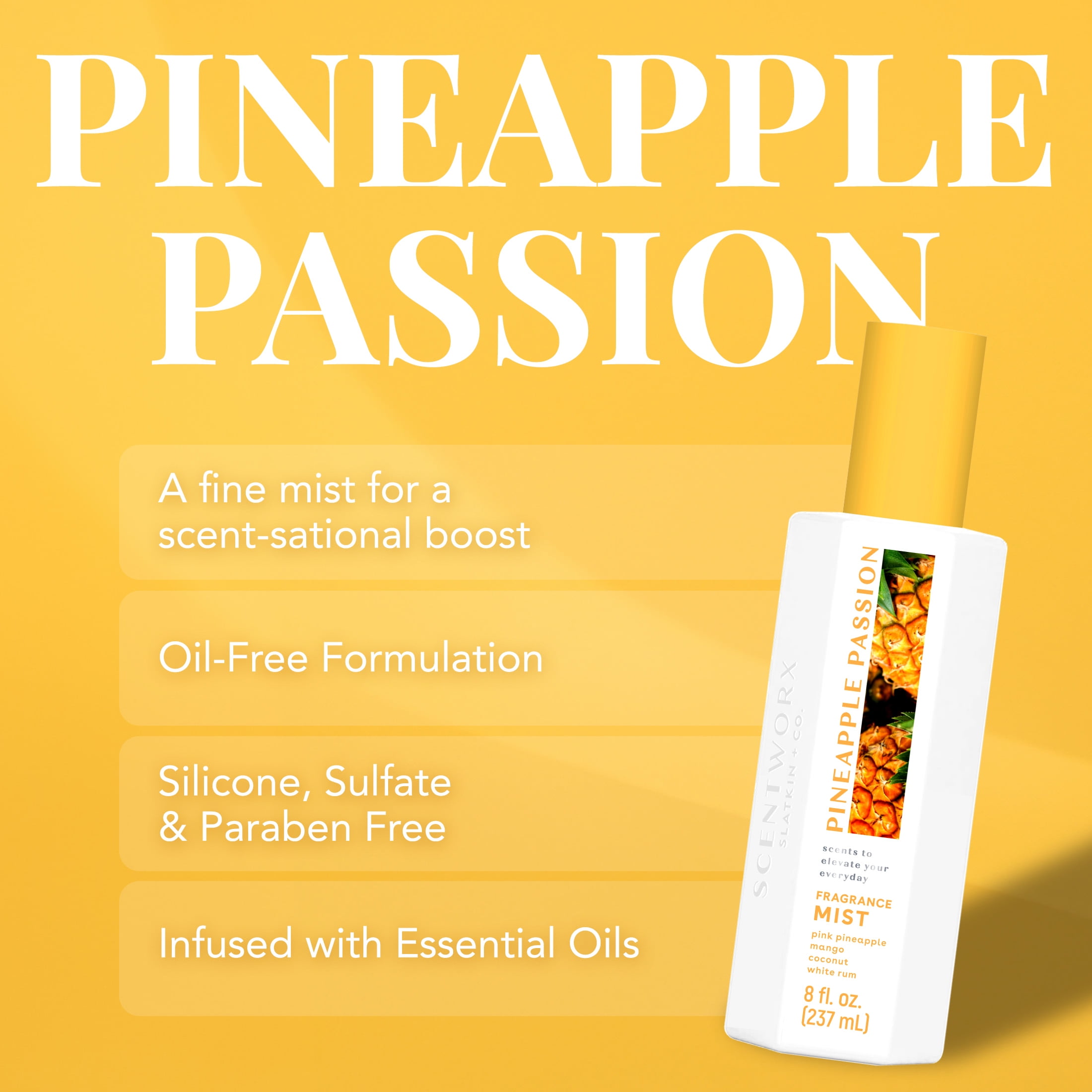 Scentworx Pineapple Passion 8 Oz Fragrance Mist