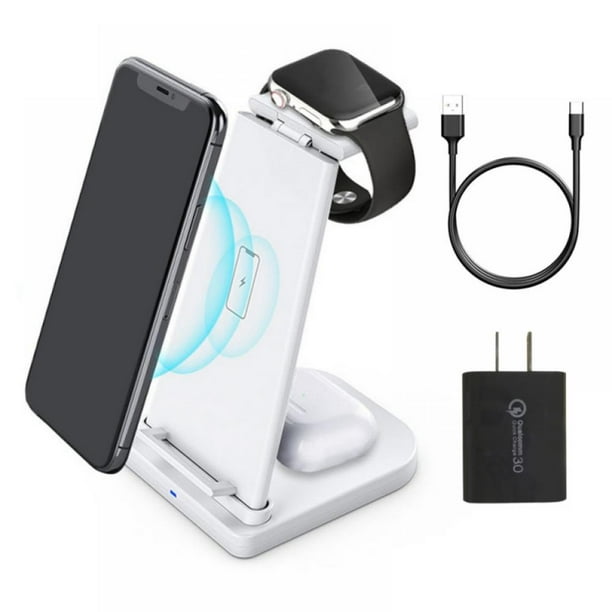 Praeter Wireless Charging Stand Geekera 3 In 1 Wireless Charger Charging Dock Station For Apple Watch 6 Se 5 4 3 2 Airpods 2 Pro Iphone 12 12pro 11 11 Pro X Xr Xs 8 Plus Qi Certified Phones Walmart Com<script async src=