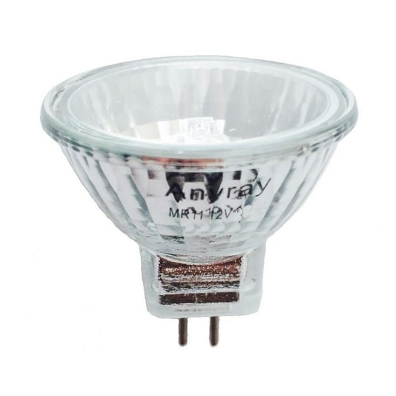 Anyray (1)-bulb clear MR11 12V 5W Precision Halogen Reflector Fiber Optic Light Bulb 12-Volts 5-Watts A2000Y