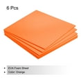 thumbnail image 3 of Unique Bargains EVA Foam Sheets Orange 9.8 Inch x 9.8 Inch 5mm Thick Crafts Foam Sheets 6Pcs, 3 of 5