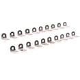 thumbnail image 1 of DYNWAVECA 20 Pieces Small Tone Metal 90 Degrees Angle Bracket With Suction Cup, 1 of 10
