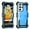 Blue, variant on Galaxy S21 Ultra Case Clip Belt Holster, TakFox Shockproof Swivel Defender Heavy Duty Armor Protective Hard Cases With Kickstand Protector Rugged Cover Shell For Samsung Galaxy S21 Ultra - Blue