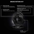 thumbnail image 3 of R1 Concepts Rear Brake Rotor Kit, 3 of 5