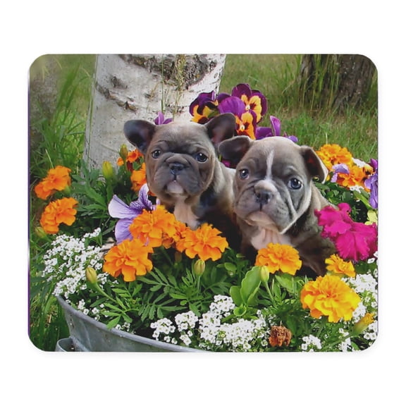 CafePress - French Bulldogs Mousepad - Non-slip Rubber Mousepad, Gaming Mouse Pad