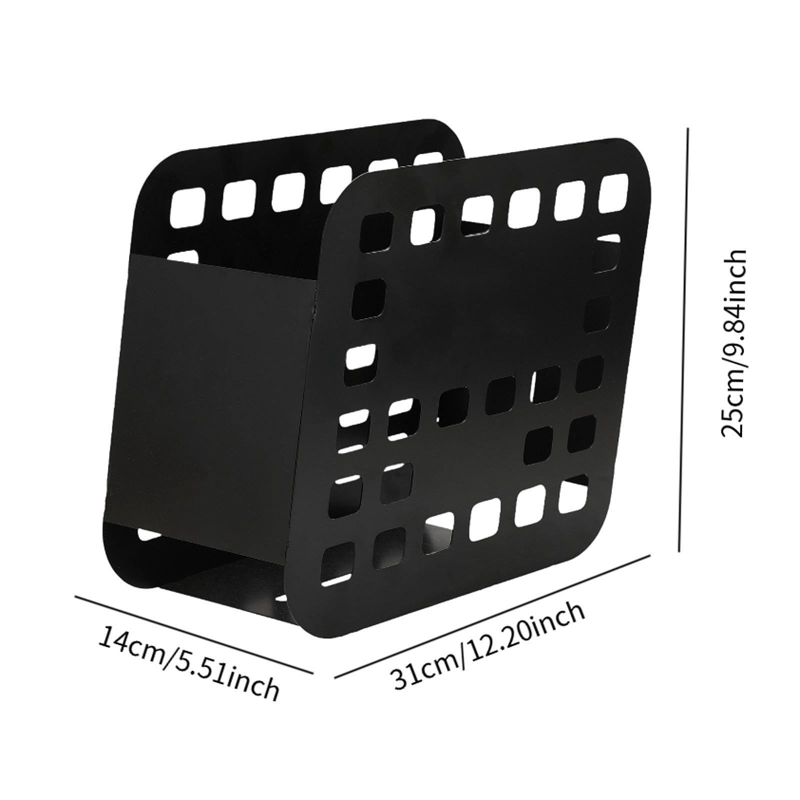 harayaa Bike Front Basket Organizer Openwork Design Multipurpose Heavy Duty for RX Large