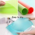 thumbnail image 4 of 1/4 Pcs Kitchen Dining Home Decor Waterproof Cupboard Mildewproof Antibacterial Refrigerator Pad Multifunction 4 PCS SKY BLUE, 4 of 8