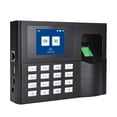 thumbnail image 2 of Attendance System Fingerprint TCPIP USB Password Office Time Clock Employee Recorder Device Biometric Machine ,Accurate Calculations, 2 of 6