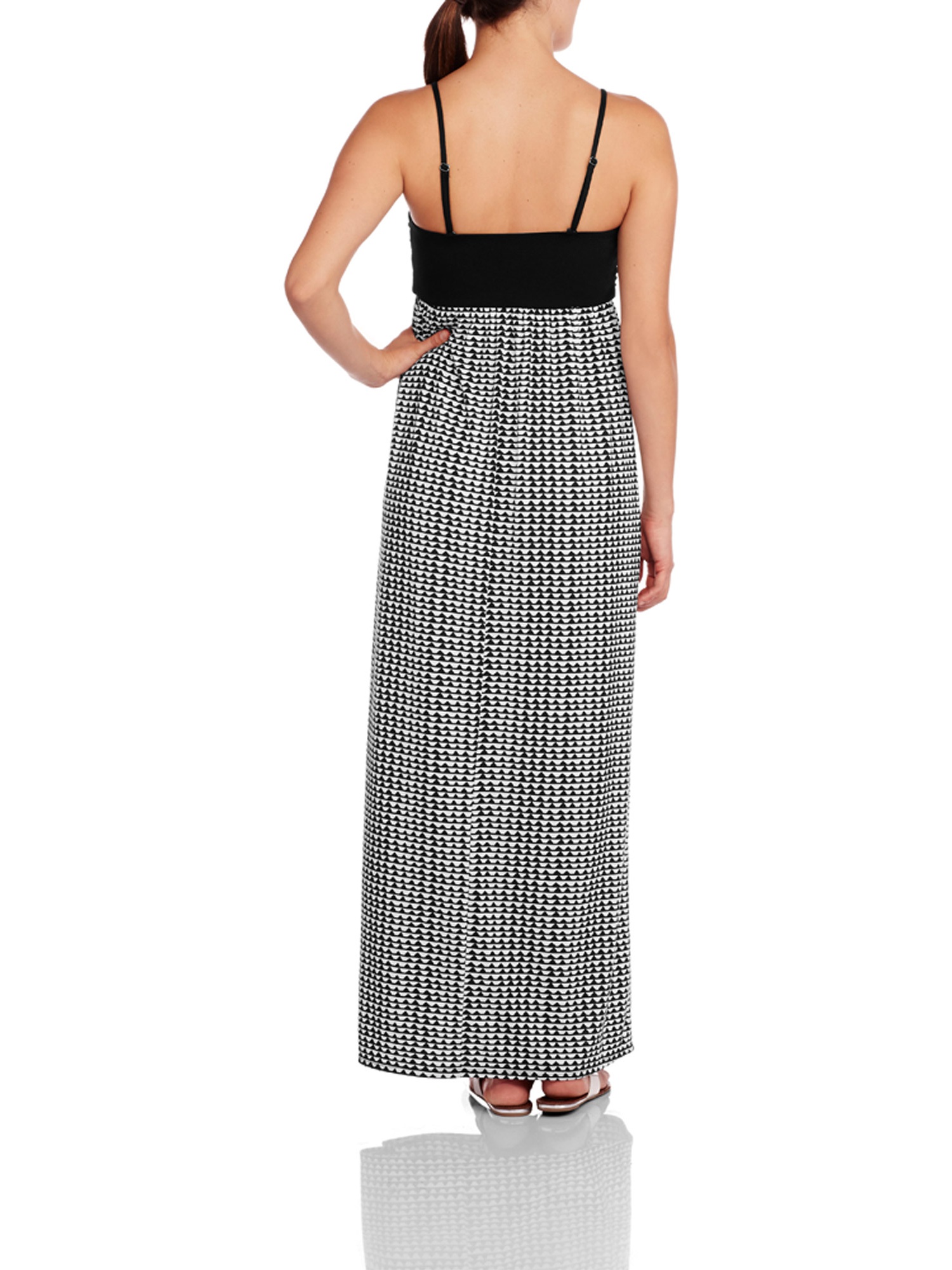 Women's Maxi Dress with Removable Straps - image 2 of 2