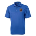 thumbnail image 2 of Men's-Cutter & Buck  Blue Real Salt Lake Virtue Eco Pique Recycled Polo, 2 of 3
