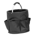 thumbnail image 4 of Camping Picnic Basket Portable Market Basket Bag for Concert Day Trips Travel black, 4 of 8
