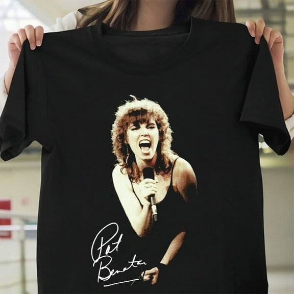Hot Pat Benatar Signature Gift For Fans Unisex S-2345XL Shirt