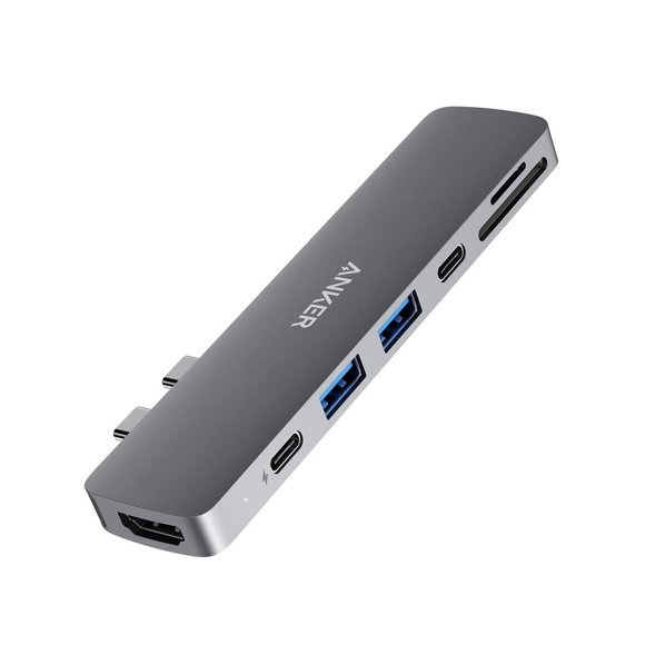 Anker PowerExpand Direct 7-in-2 USB C Hub, 4K HDMI 100W for MacBk Air, Pro, XPS, and More