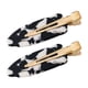 thumbnail image 1 of Pasadores para el cabello para mujer Pasadores de acetato de celulosa Pasadores franceses pequeños para peinado fino: estilo4;, 1 of 5