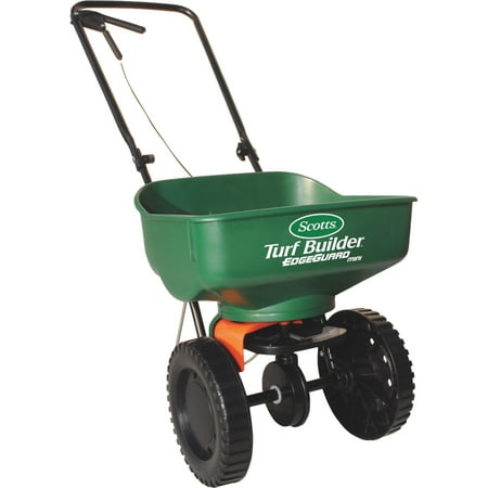 Scotts Turf Builder EdgeGuard Mini Broadcast Fertilizer (Best Manure Spreader For Small Farm)