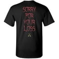 thumbnail image 2 of Wednesday 13 Condolences Sorry T-Shirt, 2 of 2