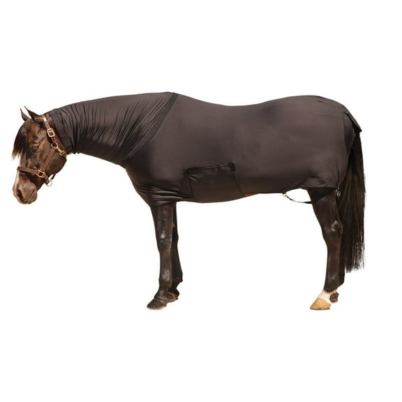 Schneiders UltraFlex Fleece Lined Full Body Faceless Horse Slicker | Black | Size Medium