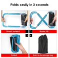 thumbnail image 2 of Portable Camping Stool Folding Lawn Chair with Carry Bag Aluminum Alloy Ultra-Light Stool for Picnic Camping Fishing, 2 of 5