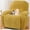 Yellow, variant on Recliner Covers for Large Recliner, Cover for Recliner Chair, Sofa Armrest Cover with Pockets, Jacquard Plush Stretch Recliner Sofa Slipcover for Armchairs, Protector for Living Room (Green)