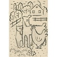 thumbnail image 3 of Josef Čapek 18x24 Black Modern Framed Museum Art Print Titled - I Had a Dog and a Cat Pl 15 (1928), 3 of 5