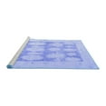 thumbnail image 2 of Ahgly Company Machine Washable Indoor Rectangle Oriental Blue Traditional Area Rugs, 3' x 5', 2 of 4