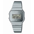 thumbnail image 1 of Casio Reloj de Pulsera Unisex Vintage de 21 Mm en Acero Inoxidable Plateado, Plateado, (A700WEV-7A), 1 of 3