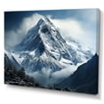 thumbnail image 2 of Designart "Peaks of the French Mountains" Mountain Wall Art Living Room, 2 of 5