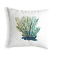 thumbnail image 2 of Betsy Drake KS703 12 x 12 in. Blue Coral Small No-Cord Pillow, 2 of 2